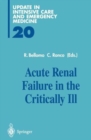 Image for Acute Renal Failure in the Critically Ill
