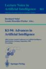 Image for KI-94: Advances in Artificial Intelligence