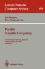 Image for Parallel Scientific Computing : First International Workshop, PARA &#39;94, Lyngby, Denmark, June 20 - 23, 1994. Proceedings