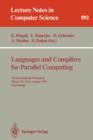 Image for Languages and Compilers for Parallel Computing : 7th International Workshop, Ithaca, NY, USA, August 8 - 10, 1994. Proceedings