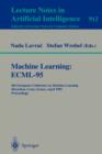 Image for Machine Learning: ECML-95 : 8th European Conference on Machine Learning, Heraclion, Crete, Greece, April 25 - 27, 1995. Proceedings