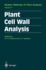 Image for Plant Cell Wall Analysis : With Contributions by Numerous Experts