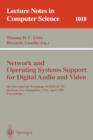Image for Network and Operating Systems Support for Digital Audio and Video