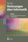 Image for Vorlesungen uber Informatik