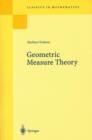 Image for Geometric Measure Theory