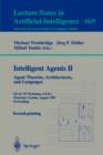 Image for Intelligent Agents II: Agent Theories, Architectures, and Languages