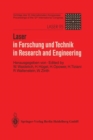 Image for Laser in Forschung und Technik / Laser in Research and Engineering