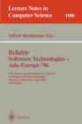 Image for Reliable Software Technologies - Ada Europe 96