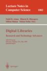 Image for Digital Libraries. Research and Technology Advances
