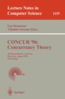 Image for CONCUR &#39;96: Concurrency Theory : 7th International Conference, Pisa, Italy, August 26 - 29, 1996. Proceedings