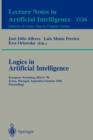 Image for Logics in Artificial Intelligence : European Workshop, JELIA &#39;96, Evora, Portugal, September 30 - October 3, 1996, Proceedings