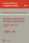 Image for Database and Expert Systems Applications : 7th International Conference, DEXA &#39;96, Zurich, Switzerland, September 9 - 13 , 1996. Proceedings