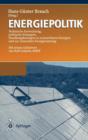 Image for Energiepolitik : Technische Entwicklung, politische Strategien, Handlungskonzepte zu erneuerbaren Energien und zur rationellen Energienutzung