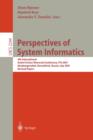 Image for Perspectives of System Informatics : Second International Andrei Ershov Memorial Conference, Akademgorodok, Novosibirsk, Russia, June 25 - 28, 1996; Proceedings