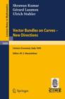 Image for Vector Bundles on Curves - New Directions