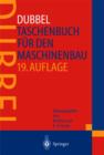 Image for Dubbel - Taschenbuch Fur Den Maschinenba