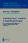 Image for Non-Monotonic Extensions of Logic Programming : Second International Workshop NMELP &#39;96, Bad Honnef, Germany September 5 - 6, 1996, Selected Papers