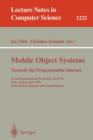 Image for Mobile Object Systems Towards the Programmable Internet : Second International Workshop, MOS&#39;96, Linz, Austria, July 8 - 9, 1996, Selected Presentations and Invited Papers