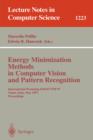 Image for Energy Minimization Methods in Computer Vision and Pattern Recognition : International Workshop EMMCVPR&#39;97, Venice, Italy, May 21-23, 1997, Proceedings