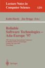 Image for Reliable Software Technologies - Ada-Europe &#39;97