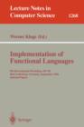 Image for Implementation of Functional Languages : 8th International Workshop, IFL&#39;96 Bad Godesberg, Germany, September 16-18, 1996, Selected Papers