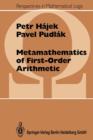 Image for Metamathematics of First-Order Arithmetic