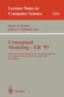 Image for Conceptual Modeling - ER &#39;97 : 16th International Conference on Conceptual Modeling, Los Angeles, CA, USA, November 3-5, 1997. Proceedings