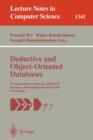 Image for Deductive and Object-Oriented Databases : 5th International Conference, DOOD&#39;97, Montreux, Switzerland, December 8-12, 1997. Proceedings
