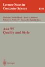 Image for Ada 95, Quality and Style : Guidelines for Professional Programmers