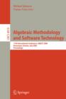 Image for Algebraic Methodology and Software Technology : 6th International Conference, AMAST &#39;97, Sydney, Australia, Dezember 13-17, 1997. Proceedings
