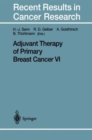 Image for Adjuvant Therapy of Primary Breast Cancer VI