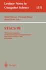 Image for STACS 98 : 15th Annual Symposium on Theoretical Aspects of Computer Science, Paris, France, February 25-27, 1998, Proceedings