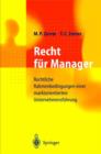 Image for Recht fur Manager