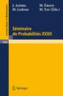 Image for Seminaire de Probabilites XXXII