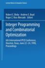 Image for Integer Programming and Combinatorial Optimization : 6th International IPCO Conference Houston, Texas, June 22–24, 1998 Proceedings