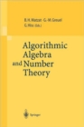 Image for Algorithmic Algebra and Number Theory