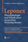 Image for Leponex : Pharmakologie und Klinik eines atypischen Neuroleptikums