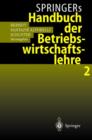Image for Springers Handbuch der Betriebswirtschaftslehre 2