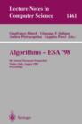 Image for Algorithms - ESA &#39;98 : 6th Annual European Symposium, Venice, Italy, August 24-26, 1998, Proceedings