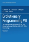 Image for Evolutionary Programming VII : 7th International Conference, EP98, San Diego, California, USA, March 25–27, 1998 Proceedings