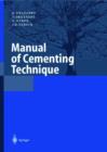Image for Manual of Cementing