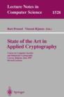 Image for State of the Art in Applied Cryptography : Course on Computer Security and Industrial Cryptography, Leuven, Belgium, June 3-6, 1997 Revised Lectures