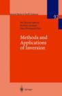 Image for Methods and Applications of Inversion