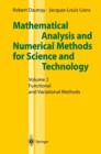 Image for Mathematical analysis and numerical methods for science and technologyVol. 2: Functional and variational methods