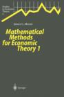 Image for Mathematical Methods for Economic Theory 1