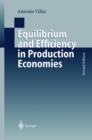 Image for Equilibrium and Efficiency in Production Economies