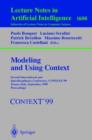 Image for Modeling and Using Context : Second International and Interdisciplinary Conference, CONTEXT&#39;99, Trento, Italy, September 9-11, 1999, Proceedings