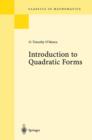 Image for Introduction to Quadratic Forms
