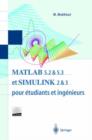 Image for MATLAB 5.2 &amp; 5.3 Et Simulink 2 &amp; 3