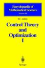 Image for Control Theory and Optimization I : Homogeneous Spaces and the Riccati Equation in the Calculus of Variations
